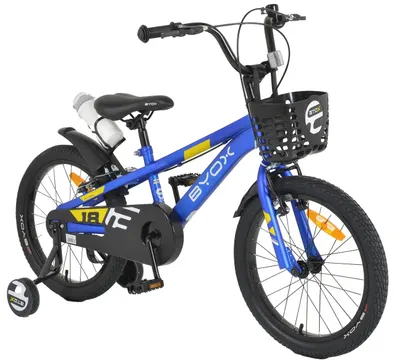 Bicicletă pentru copii Byox - Challenge 18'', albastru