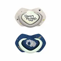Suzeta simetrica din silicon Sleepy Koala 0-6 luni, 2 bucati – Canpol Babies