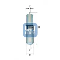 Filtru combustibil UFI 31.926.01
