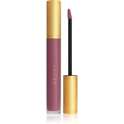 Gucci Gucci Beauty Rouge à Lèvres Matte Lipstick ruj lichid mat culoare 413 Cornelia Pink 6.5 ml