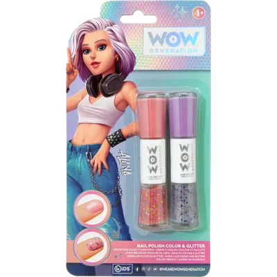 Set oje colorate si sclipitoare, Wow Generation, 10 ml
