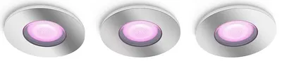 Lune Philips - Hue Xamento, IP44, 3 x 5.7W, dimmer, cromată