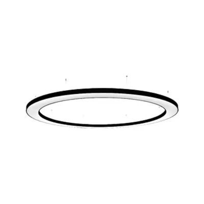 Pastrengo 3 Led-Pl Ø5000 Bk 3000k Dali