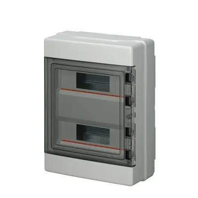Ec620 Surface Mount. Enclosure 24 Mod. (2x12) Ip65