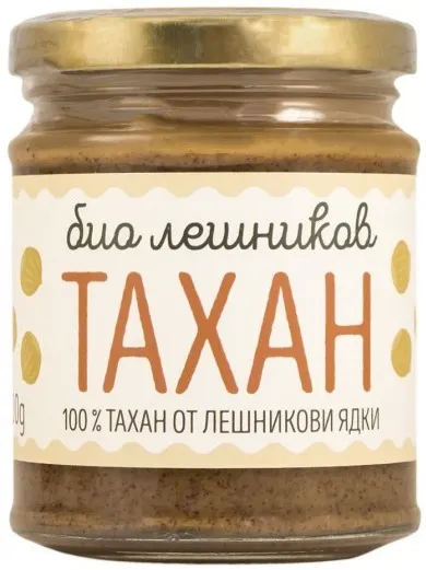 Tahini organic cu alune de pădure, 200 g, Zoya