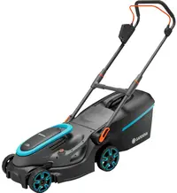 Mașină de tuns iarba cu acumulator Gardena - Powermax 37/36V P4A Set, 18V, 2х4Ah, 37 cm, cu 2 baterii si incarcator
