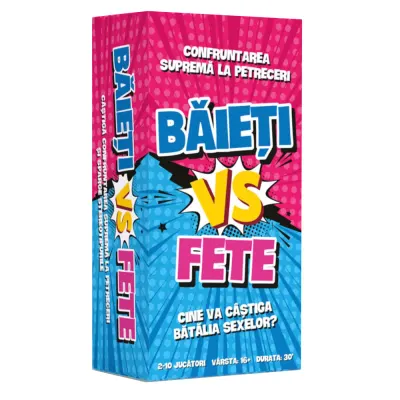 Baieti vs Fete, joc de petrecere, limba romana