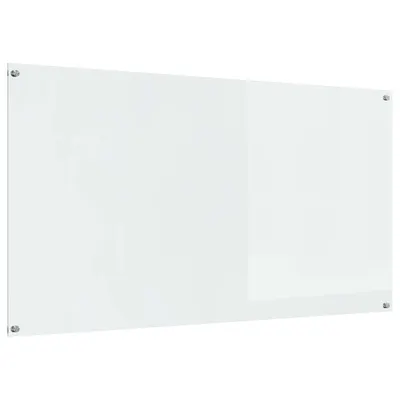 vidaXL Panou de bucătărie Transparent 110 x 60 cm sticlă securizată