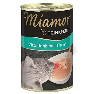 Hrana umeda pentru pisici Miamor Vital Drink cu ton 135 ml