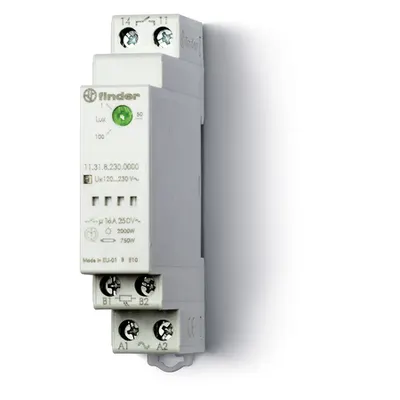 Releu crepuscular modular - 1 contact, 16 A, Standard, 17.5 mm lațime, 120...230 V, C.A. (50/60Hz)