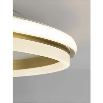 Plafoniera WILLOW Nisipiu Auriu Aluminiu & Acrylic LED 40 Wat 230V 3000K IP20