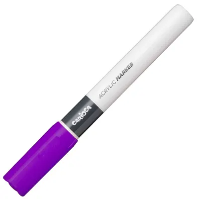Marker acrilic Carioca Plus - Van Orton, 2.0 mm, mov
