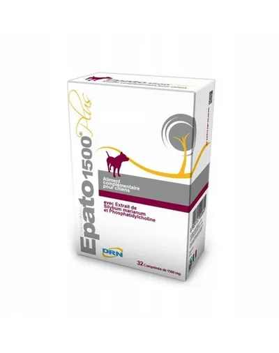 GEULINICX Epato 1500 plus 32 tablete caini cu afectiuni hepatice