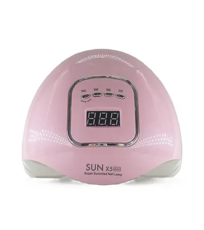 Lampă UV/LED Profesională Sun X5 Max Roz 120W pentru Ojă Semipermanentă, Gel UV și Nail Art