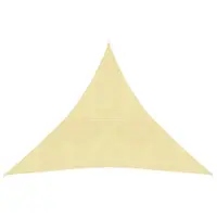 Gossi panza parasolar, bej, 3 x 3 x 3 m, hdpe, 160 g/m2
