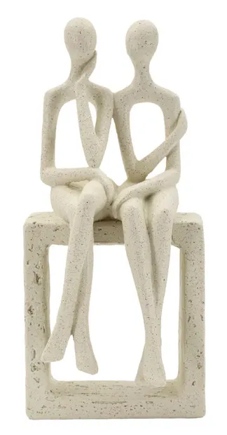Mauro Ferretti Statueta Decorativa Cm 11,5X9X23 | Aosom Romania