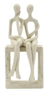 Mauro Ferretti Statueta Decorativa Cm 11,5X9X23 | Aosom Romania