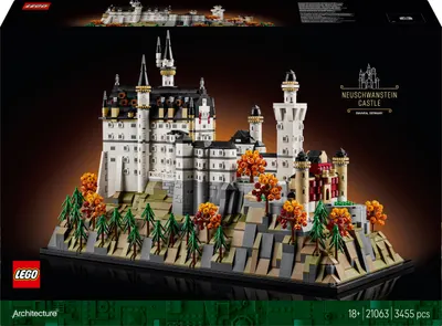 Constructor LEGO Architecture - Castelul Neuschwanstein (21063)