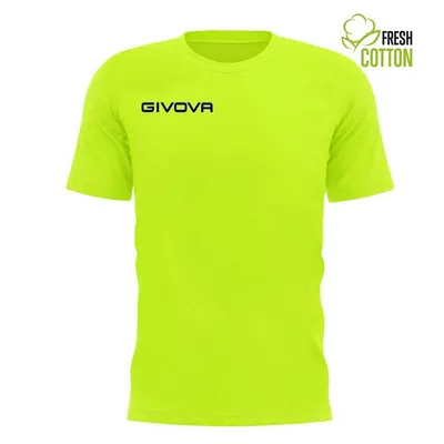 Tricou Bumbac Givova Fresh Amarillo Fluo Yellow 2xl