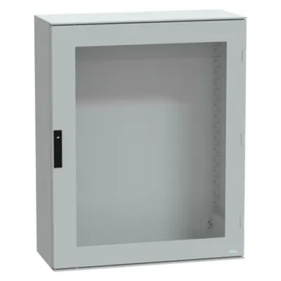 Carcasa montare perete poliester monobloc IP66 H1056xW852xD350mm usa cu geam