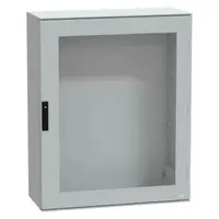 Carcasa montare perete poliester monobloc IP66 H1056xW852xD350mm usa cu geam
