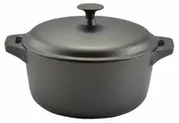Oală din fontă cu capac Perfect Home – 32 cm, 8 l