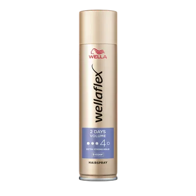 Fixativ cu grad de fixare 4 2Days Volume Extra Strong Wellaflex, 250ml, Wella