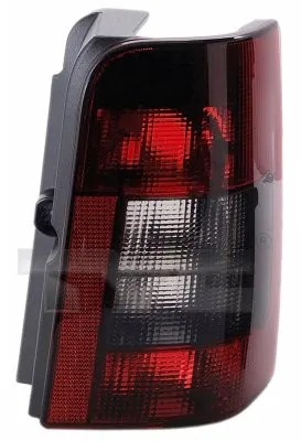 Stop tripla lampa spate stanga potrivit CITROEN BERLINGO PEUGEOT PARTNER 1996-2008 - (Semnalizator fumuriu, culoare sticla: rosu)