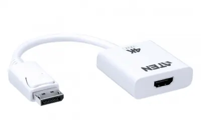 Adaptor DisplayPort la HDMI True 4K60Hz T-M Alb, ATEN VC986B