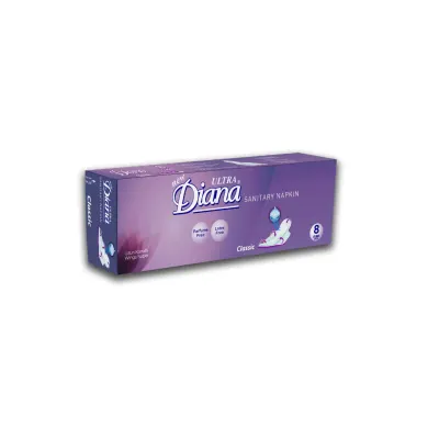 Diana Tampoane Absorbante Classic Long (8 buc)