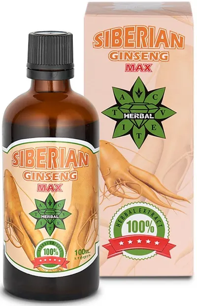 Siberian Ginseng Max, 100 ml, Cvetita Herbal