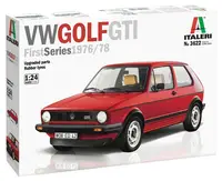 Model de asamblat Italeri Contemporary: Automobile - Automobil Volkswagen Golf GTI First Series 1976/78