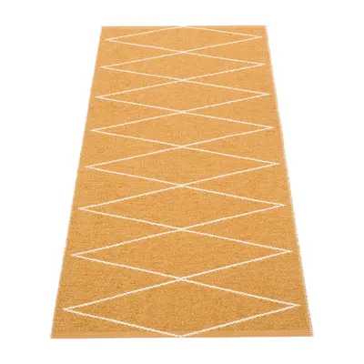 Covor tip traversă pentru interior și exterior galben ocru 70x160 cm Max Ochre – Pappelina