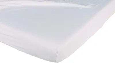 Set lenjerie de pat cu bandă elastică Candide, 60 x 120 cm, Alb