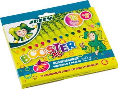 Carioci colorate JOLLY Booster XL – 14 culori