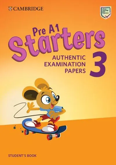 Pre A1 Starters 3, Student's Book for Revised Exam from 2018 - Paperback brosat