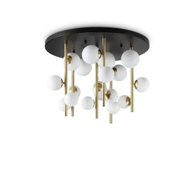 Lampa cu montaj pe tavan Perlage pl18 Alb