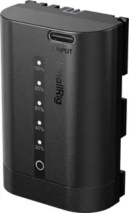 Baterie SmallRig - 5298, înlocuitor pentru Canon LP-E6P, USB-C, negru
