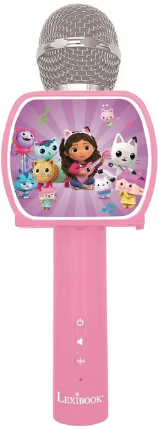 Microfon Lexibook - Gabby’s Dollhouse, wireless, roz