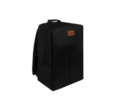 Rucsac 20L Negru Compartiment pentru laptop și curea pentru troler