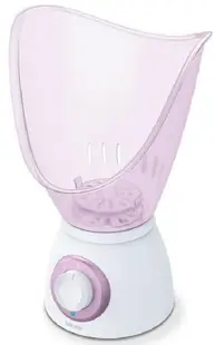 Aparat facial Beurer - FS 60, efect de saună, 2 viteze, alb
