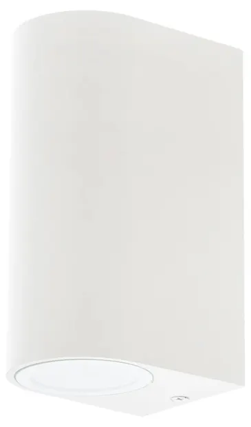 Aplică de exterior Elbulgaria - 2x40W, IP44, alb