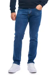 Blugi barbati regular fit, Classic Denim (Marime pantalon: W35)