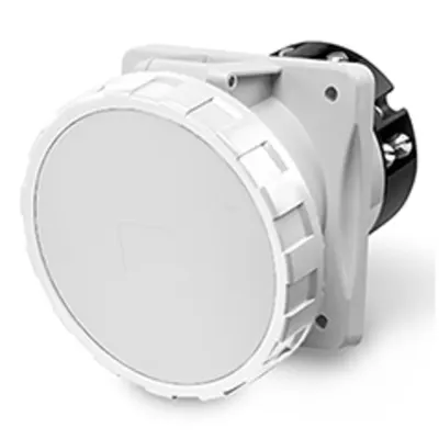 Priza incastratan125A 2P+E 8h >250V DC 114X114MM Terminal presetupa