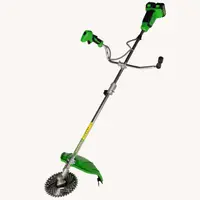Motocoasa (Trimmer) electrica Micul Fermier 2x20V, 2 acumulatori 4Ah, maner dublu, motor fara perii