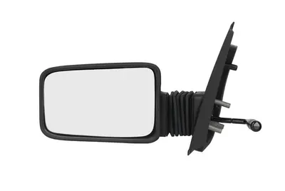Oglinda laterala Stanga (mecanic, plat) potrivit PEUGEOT 405 I, 405 II/combi