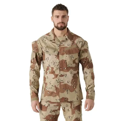 Cămasa Tactica Helikon-Tex Raid Shirt - Choc Chip Desert Camo - M