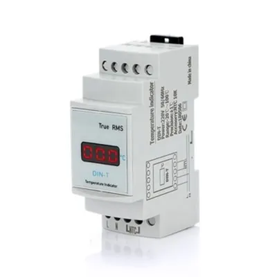 Termometru Indicator temperatura pe sina DIN - pentru tablouri electrice