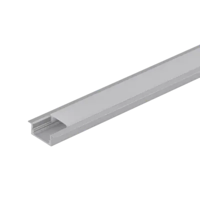 Profil aluminiu pentru benzi flexibile LED, pentru montaj incastrat, 2m