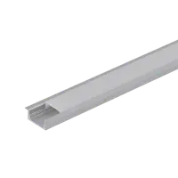 Profil aluminiu pentru benzi flexibile LED, pentru montaj incastrat, 2m